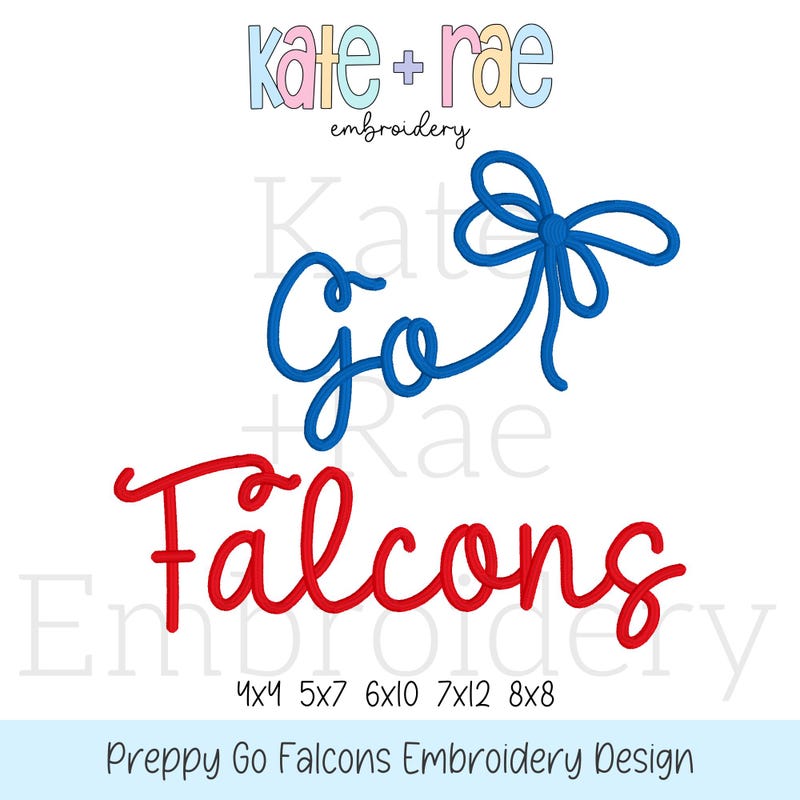 Falcon Embroidery Design - Etsy