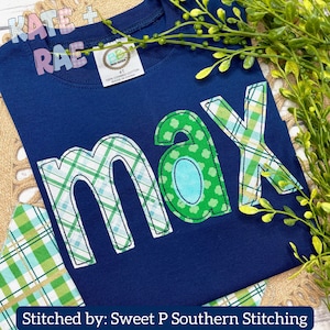 Cupcake Bean Stitch Applique Embroidery Font with Middle Cutouts - Bean Stitch Embroidery Font - Bean Stitch Applique Embroidery Font