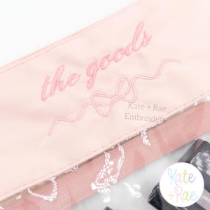 Heirloom Long Tail Bow Satin Stitch Embroidery Design • Digital Download