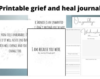 Grief Journal Printable - Etsy