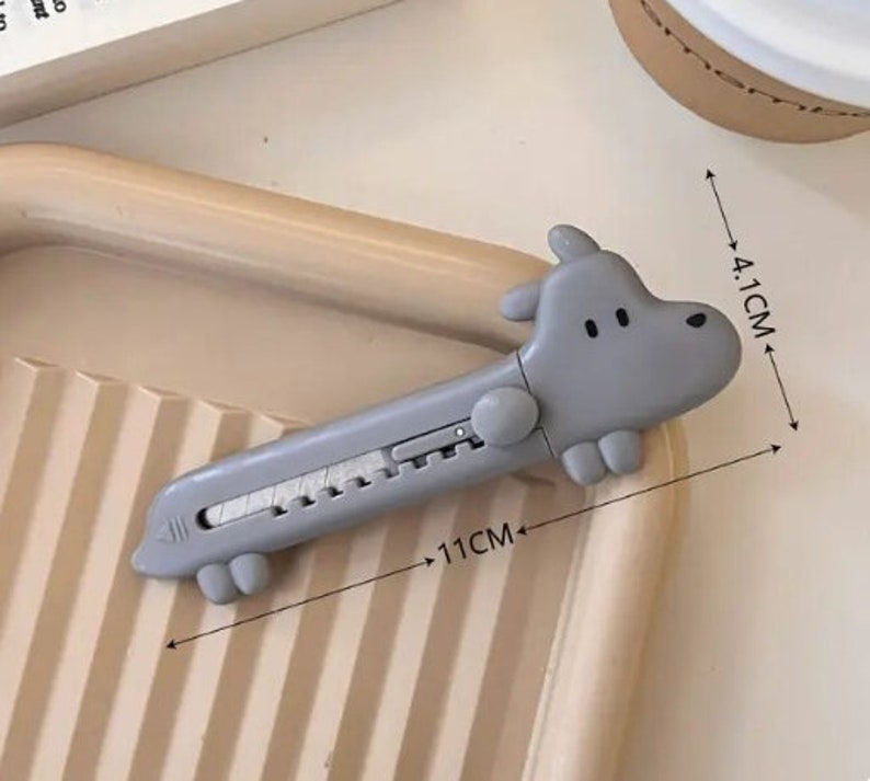 NEW IN Cute Puppy Animal Cartoon Kawaii, Box Cutter, Dog, Box Cutter ...