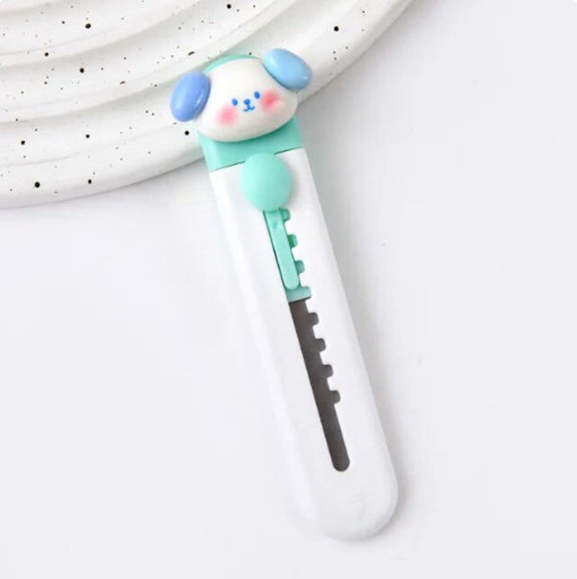 Cute Animal Cartoon Kawaii, Box Cutter, Dog, Kitty, Bunny, Box Cutter ...