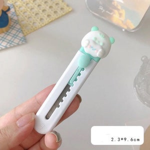 NEW IN Cute Animal Cartoon Kawaii, Box Cutter, Bear, Bunny, Box Cutter ...