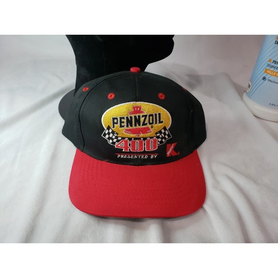 Pennzoil 400 NASCAR Snapback Hat Mens Vintage Rac… - image 2