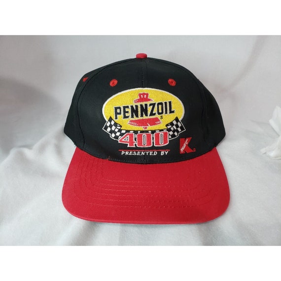 Pennzoil 400 NASCAR Snapback Hat Mens Vintage Rac… - image 1