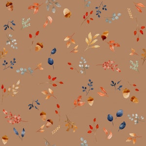 Canva Baumwolle-Premium | Herbstlaub-Toffee | AP511691287533378