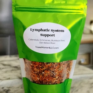 Lymphatic System Support Herbal Blend- Loose tea- Organic- Wild Crafted