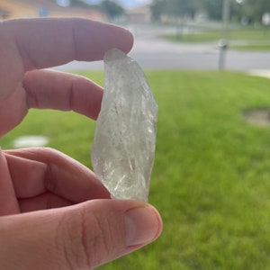 Beautiful Prasiolite Crystal (Green Amethyst) from Brazil - 35 grams~REIKI INFUSED