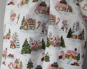 Christmas Adult Bib Scarf Dining Scarves, Clothing Protectors . Reversible, Man / Woman, easy on Magnetic Snap , Washable , Reusable/ Eating