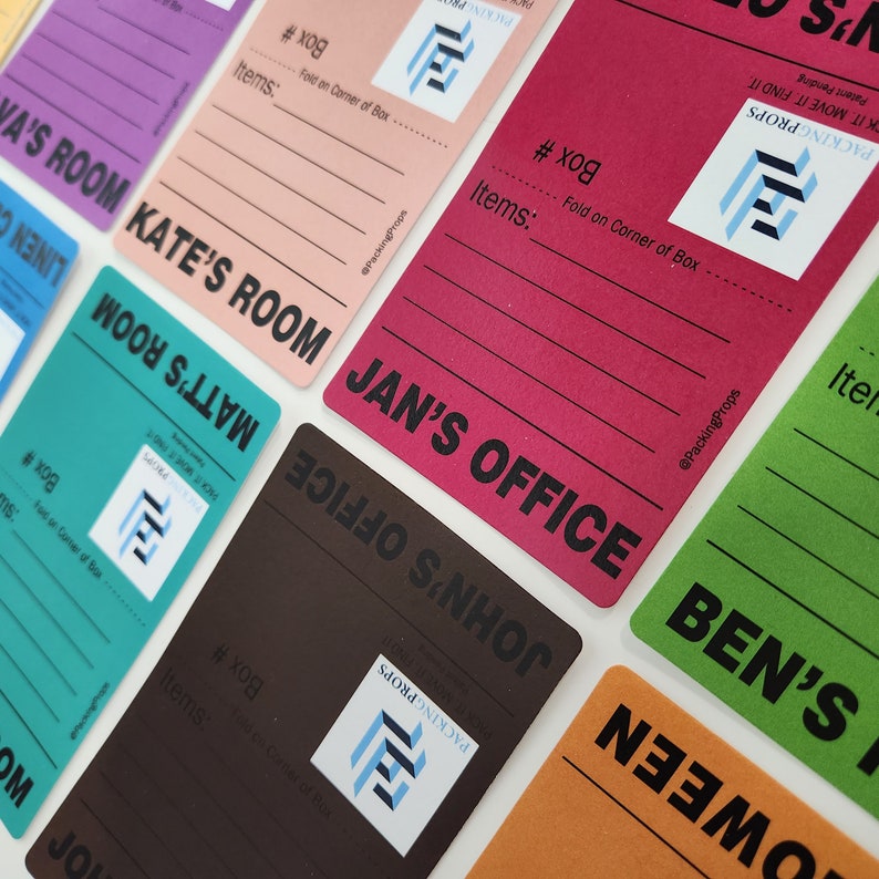 Custom Moving Stickers Moving Labels Packing Stickers Etsy