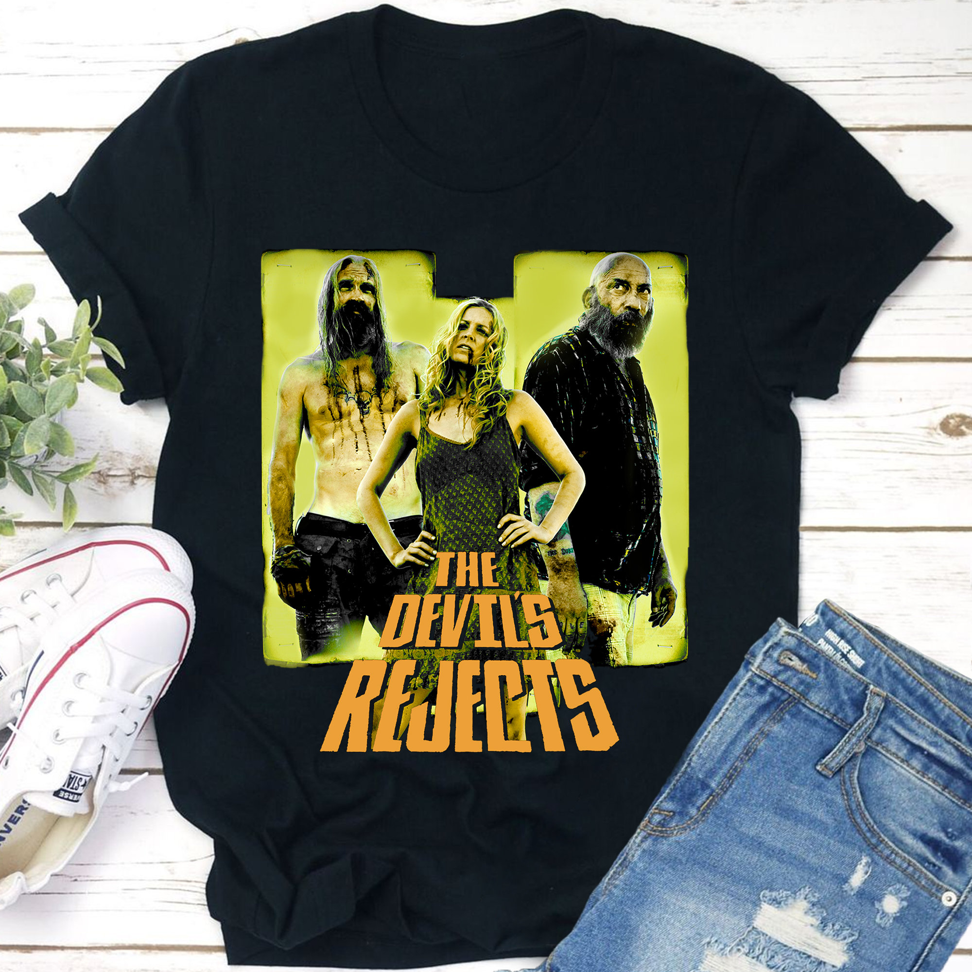 Discover The Devils Rejects Shirts, Otis Driftwood Baby Captain Spaulding The Devils Rejects Shirt, Custom Shirt, Vintage Movie T Shirt TV5752602