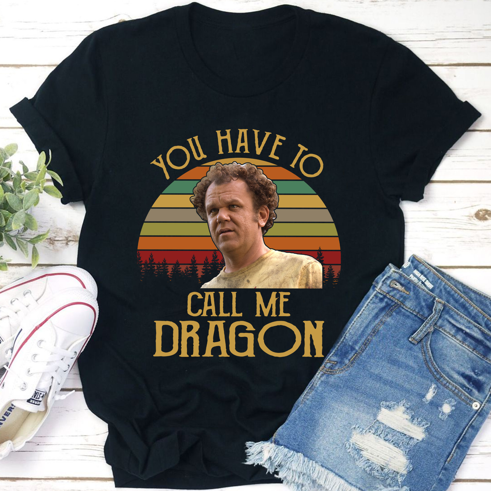 Discover You Have To Call Me Dragon Shirts, Dale Doback Step Brothers Shirt