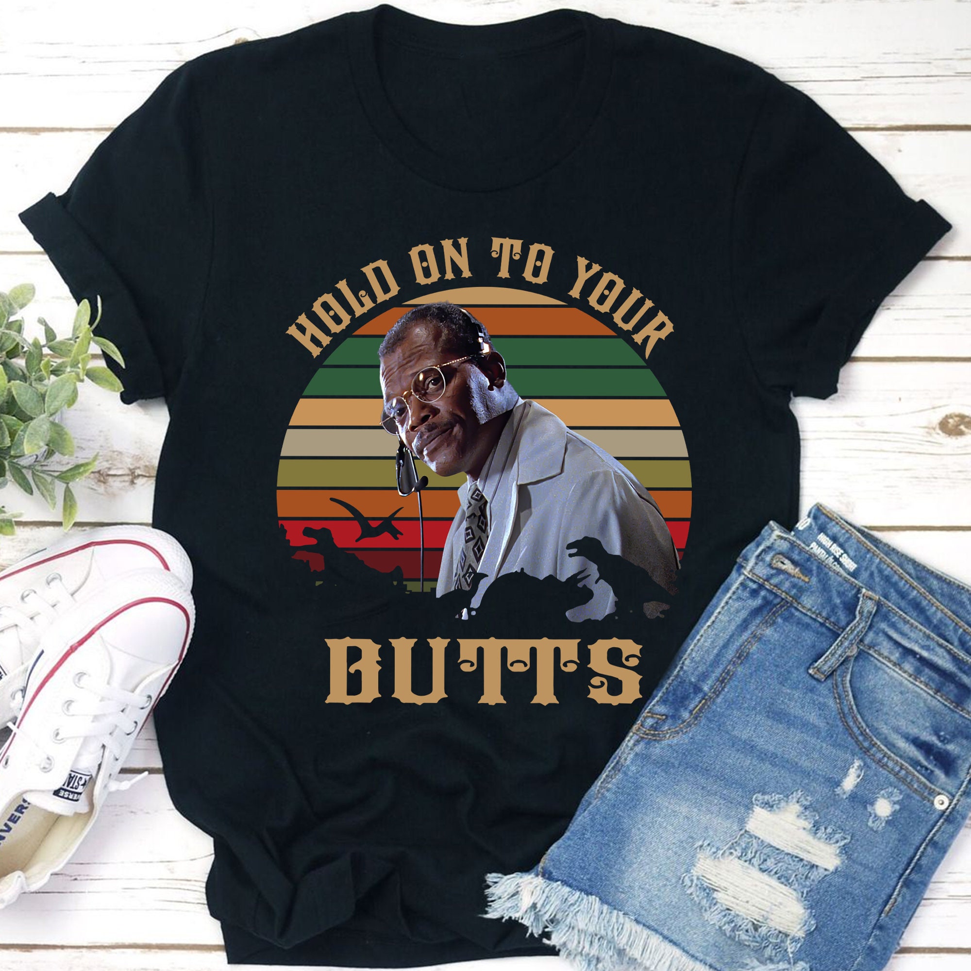 Discover Hold On To Your Butts Shirts, Ray Arnold Jurassic Park Shirt