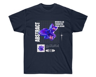 Abstraktes Parametrisches Urban Design Ultra Cotton Tee