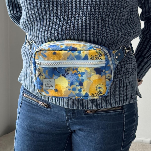 Handmade belt bags and sling bags by Craxy Designs