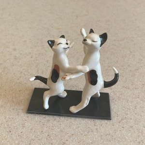 Hagen Renaker Dancing Cats