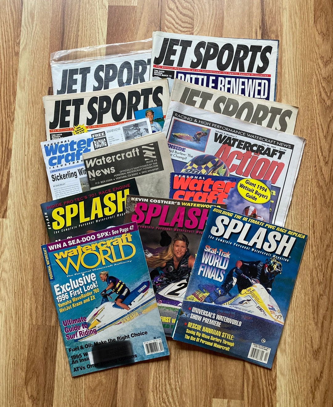 5 Vintage Jetski Watercraft Magazines Lot 5 Etsy