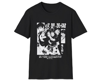 Toji Fushiguro Anime T-shirt - Jujutsu Kaisen Shirt, Anime Manga Shirt, Manga Shirt - Anime Lovers Shirt - Graphic Anime - Japanese Anime T