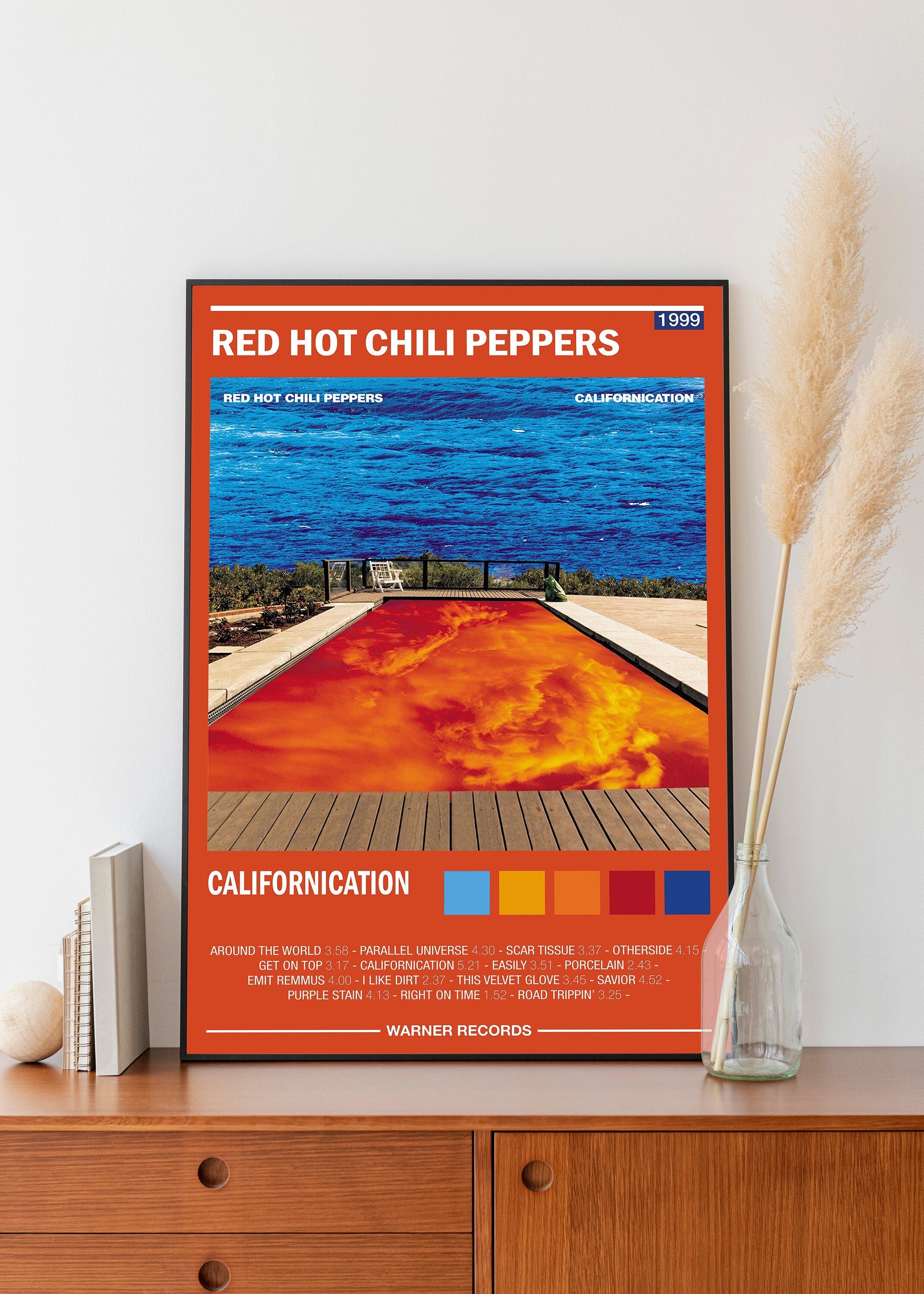 Red Hot Chili Peppers - Californication - Album Poster