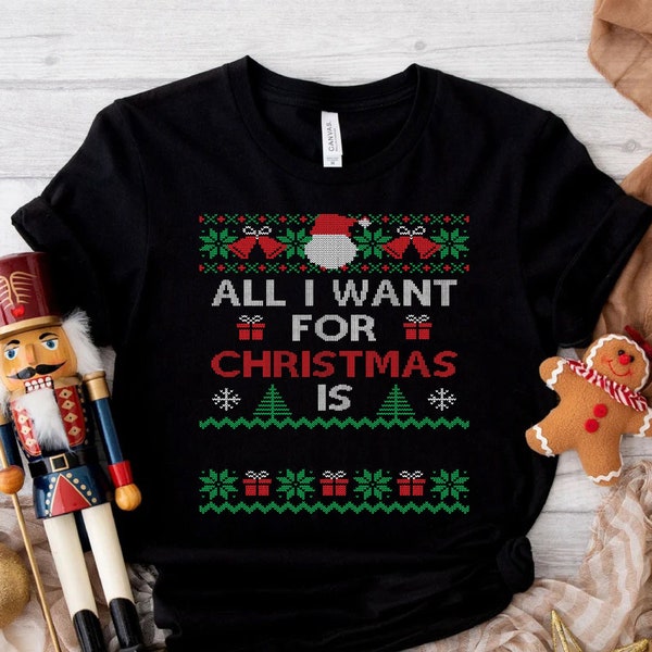 All I Want for Christmas is You Svg - Etsy
