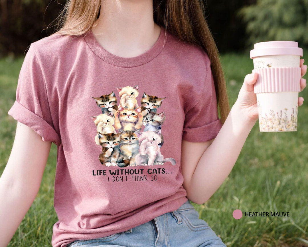 Cats Shirt,cat Lover Shirt,animal Lover Tee,cat Lovers Shirt,gift for Mom,gift for Dad,funny Cat