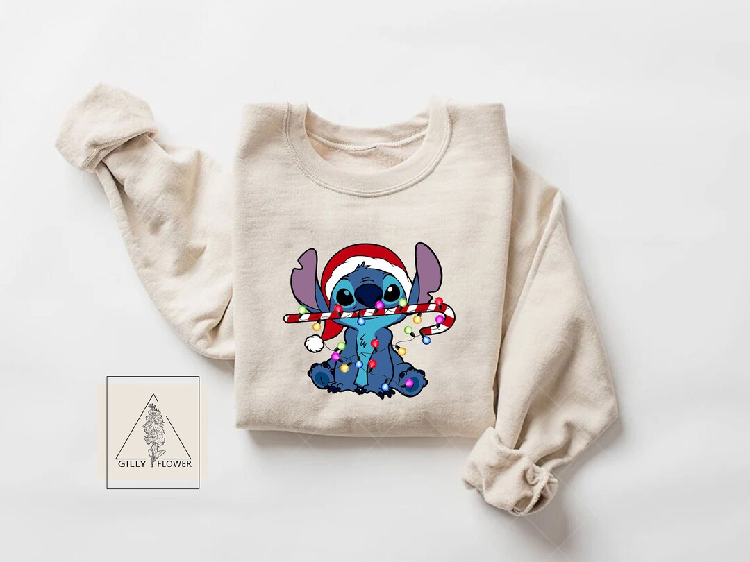 Disney Stitch Christmas Sweatshirt,lilo and Stitch Sweater,stitch