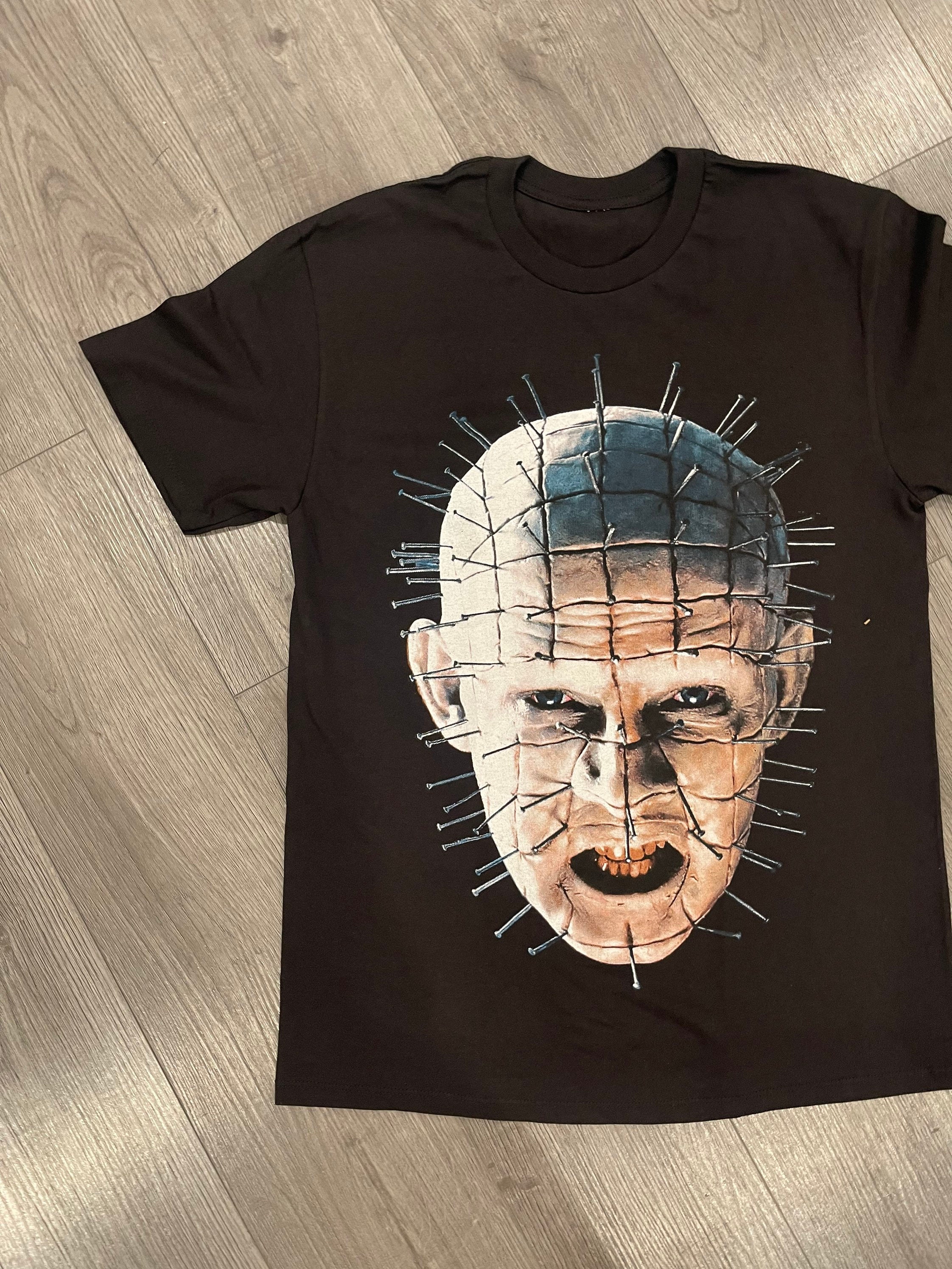 Discover Hellraiser Scary Halloween HN Vintage Inspired Rap Tee