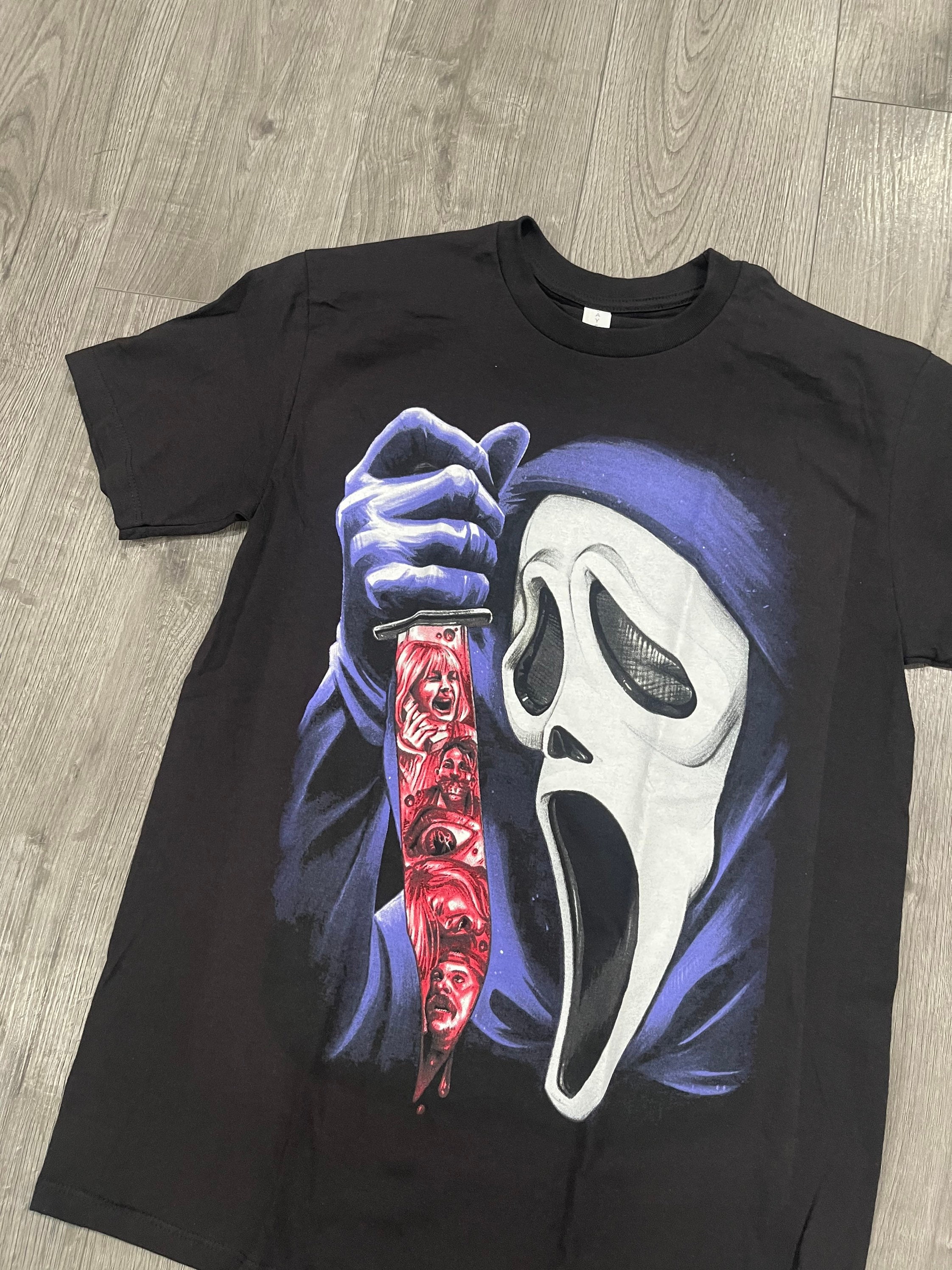 Discover Scream Classic  Halloween HN Vintage Inspired Rap Tee