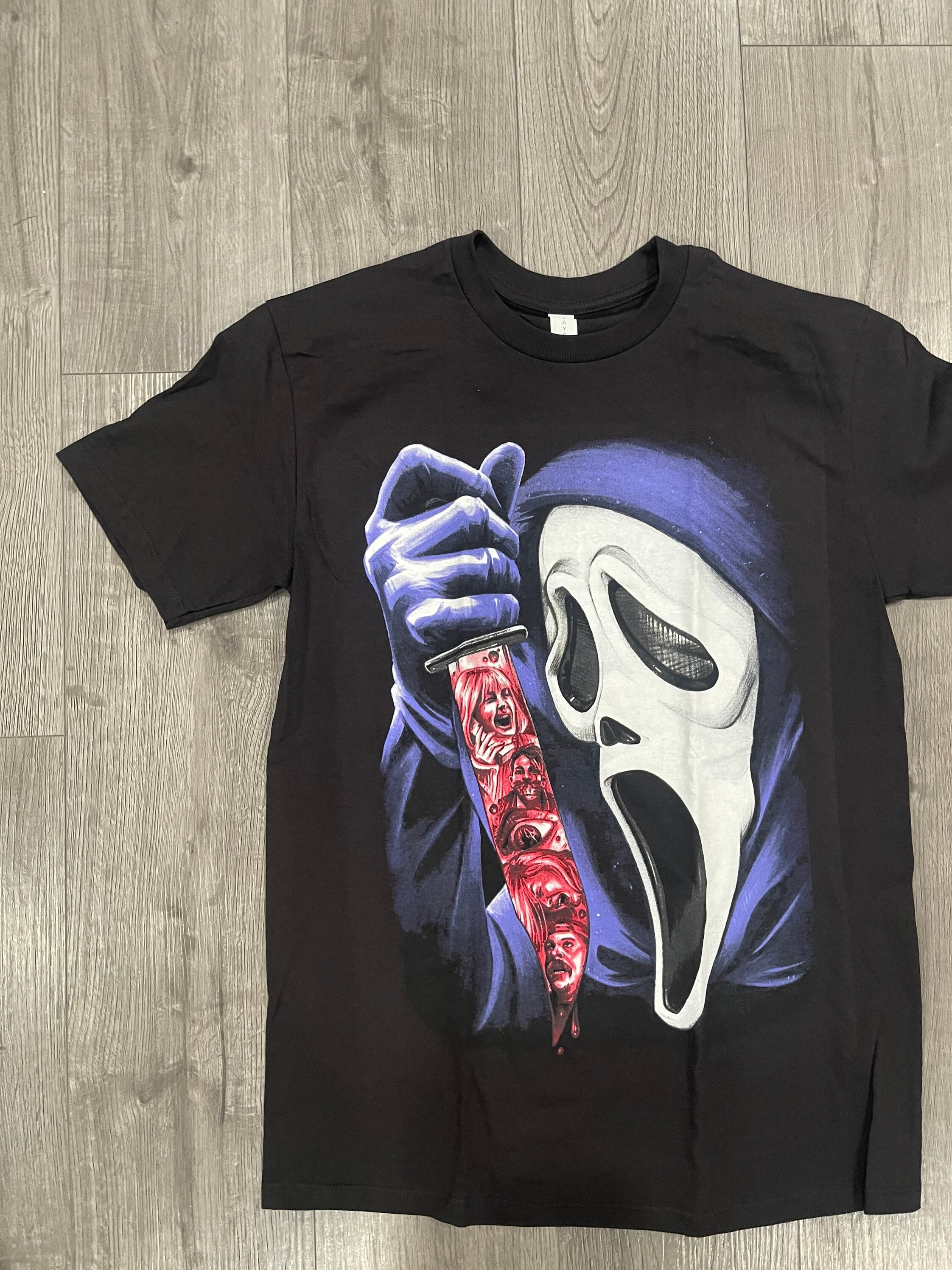 Discover Scream Classic  Halloween HN Vintage Inspired Rap Tee