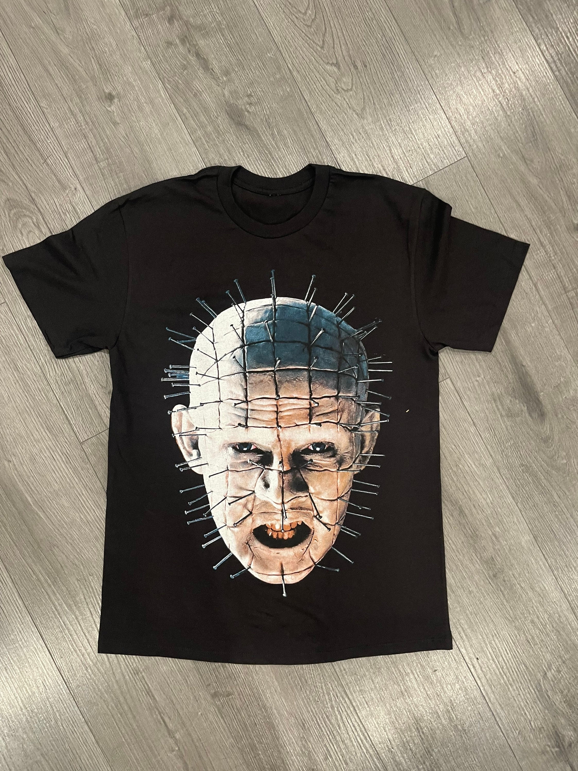 Discover Hellraiser Scary Halloween HN Vintage Inspired Rap Tee