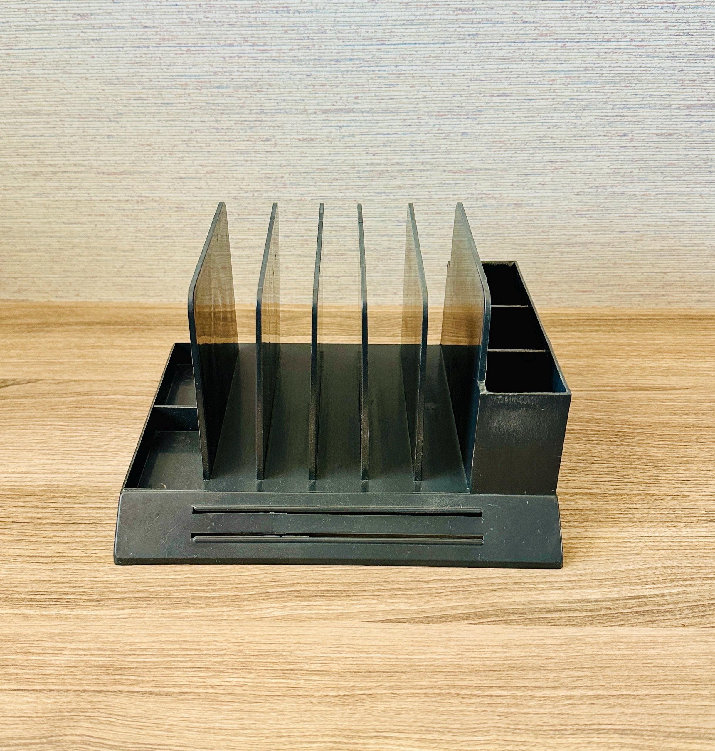★★お取り置きページ★ USA VINTAGE 40s 50s Vintage Max Klein Inc. Plastic Desk Organizer; Retro; Mid Century