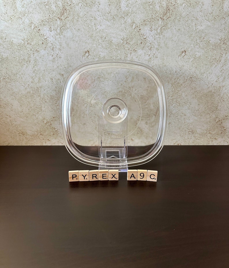 Pyrex/corning A9C Glass Lid Vintage Vtg Retro MCM Mid Century Modern