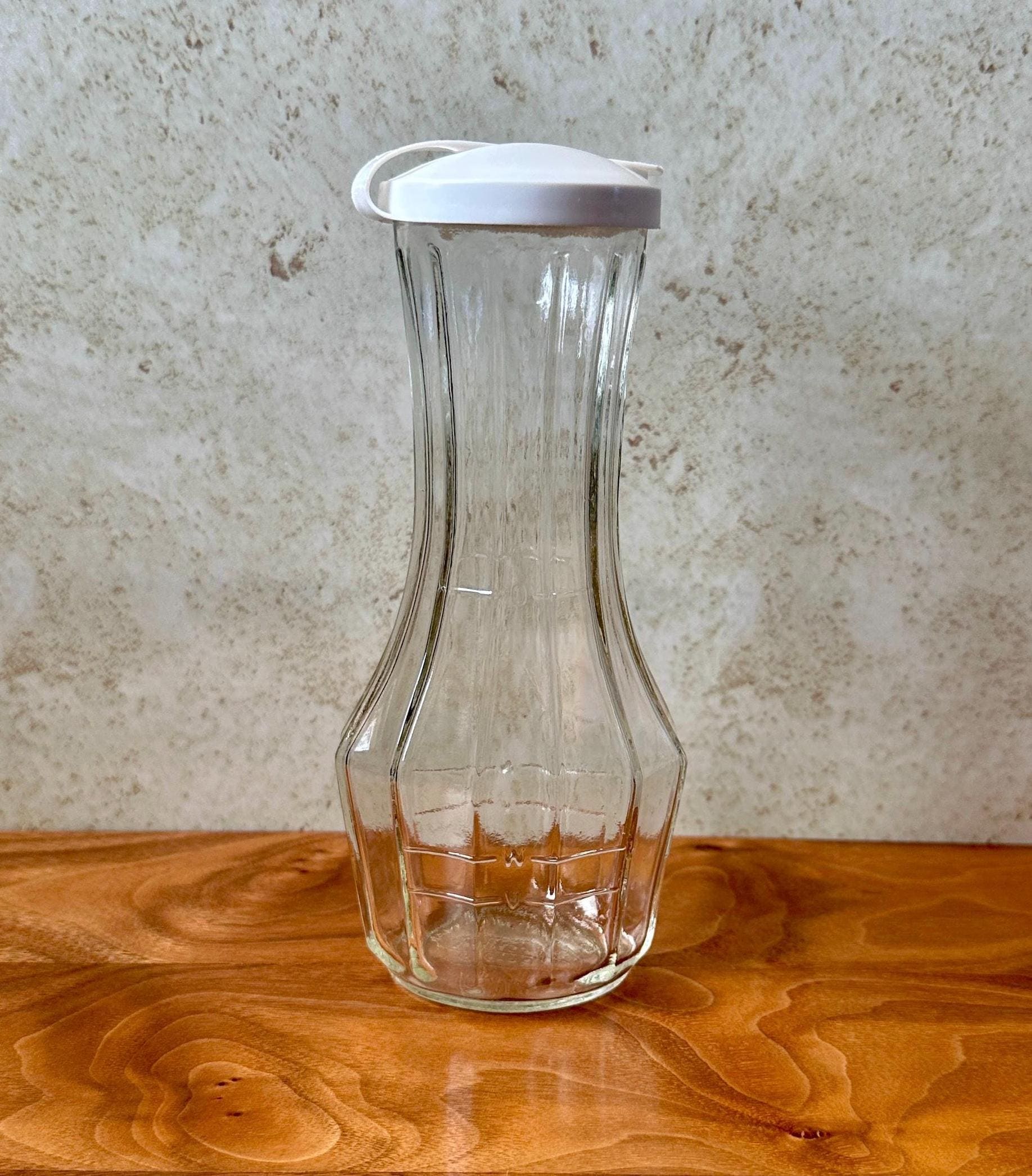 Vintage Glass Salad Dressing Bottle - Etsy Vintage Glass Salad Dressing Bottle - Etsy