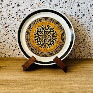 Mikasa StudioKraft Cortez Dinner Plate; vintage Mikasa; collectible Mikasa dishes; MCM; mid century modern; unique vintage dishes