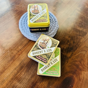1980 Robert E. Lee Steamboat Souvenir Playing Cards Two Deck Set; retro; vintage games; retro games; vintage pinochle; vintage card games