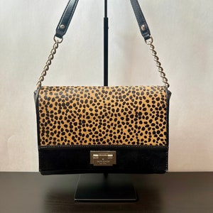 Kate Spade Spotted Animal Leopard Print Large Slim Bifold