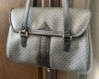 Vintage Liz Claiborne Purse; Triangle Logo; 1980's Purse; 1990's