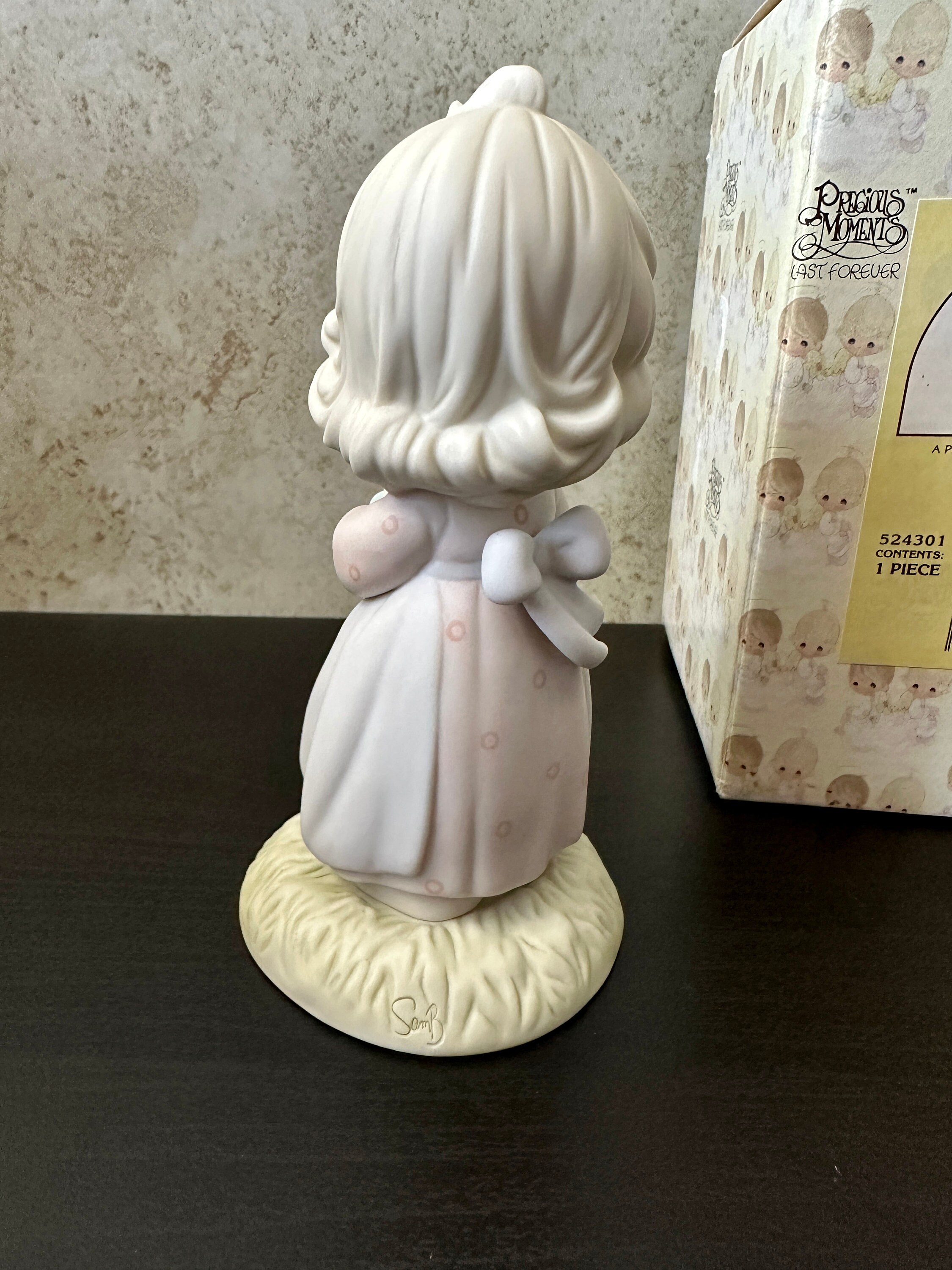 1990 Precious Moments Birthday Figurine Vintage Vtg May Etsy