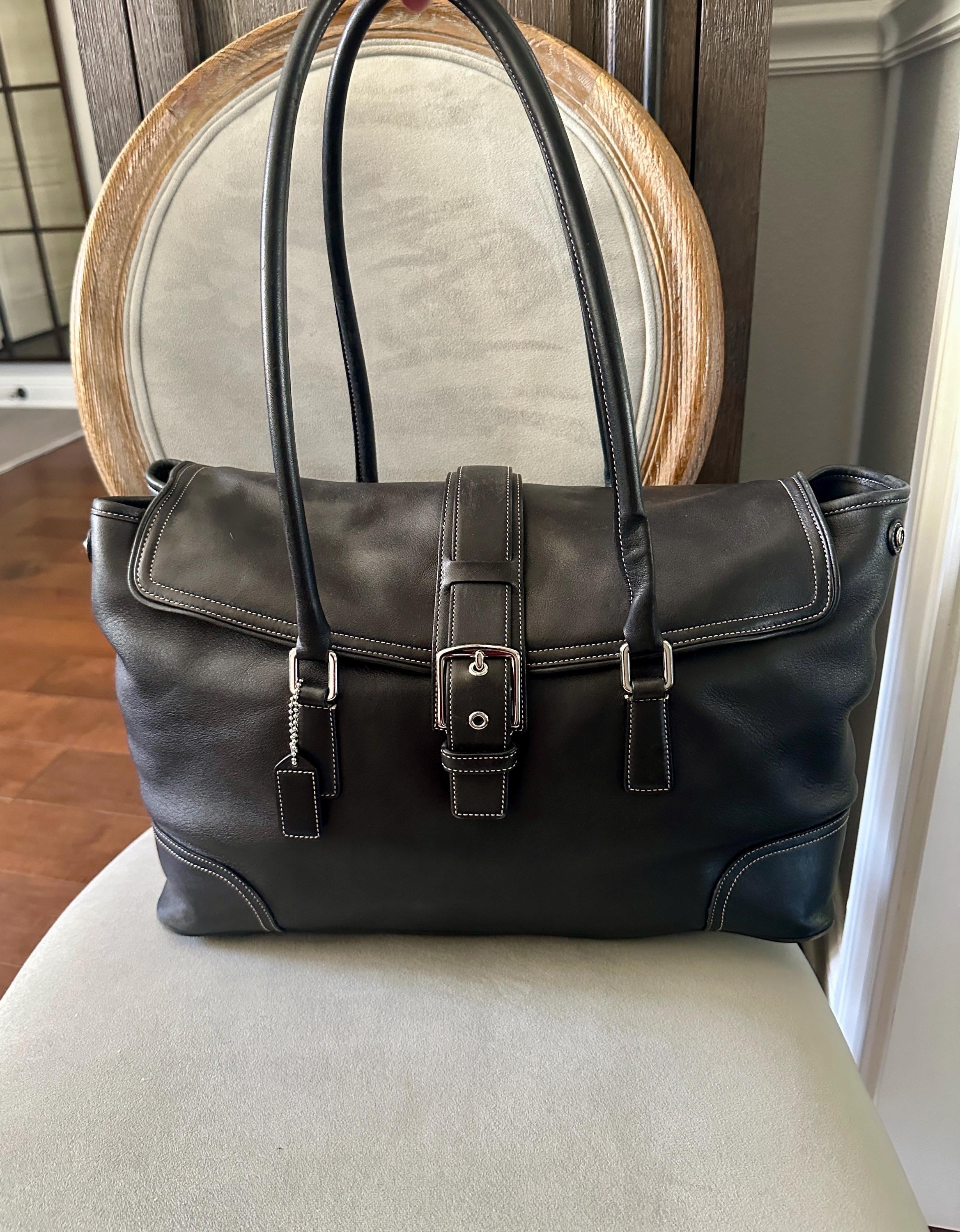 Vintage Coach Soho Hampton Bag #E3S-5133; Coach Travel Bag; Coach 