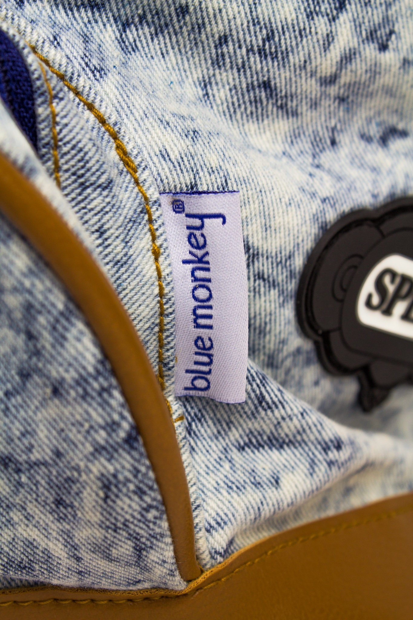 STONE WASH BAGGY DENIM main image 1