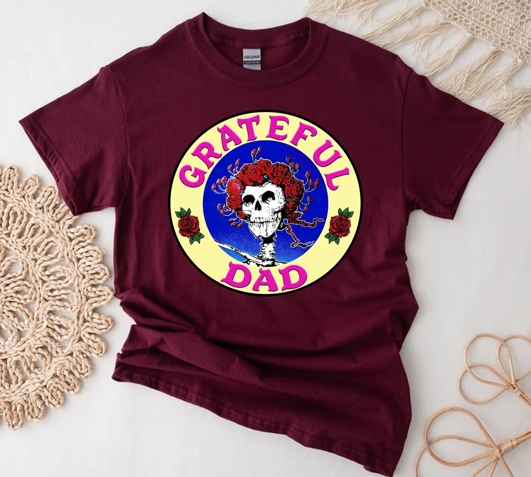 Grateful Dad Shirt
 Grateful Dad T shirt Vintage Inspired T Shirt Father Gift Etsy