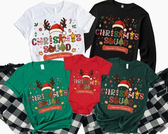 Christmas Squad Shirt, Family Christmas 2025 Shirts, Christmas Group Shirt, Christmas Family Shirt, Christmas Pajamas, Family Matching Shirt