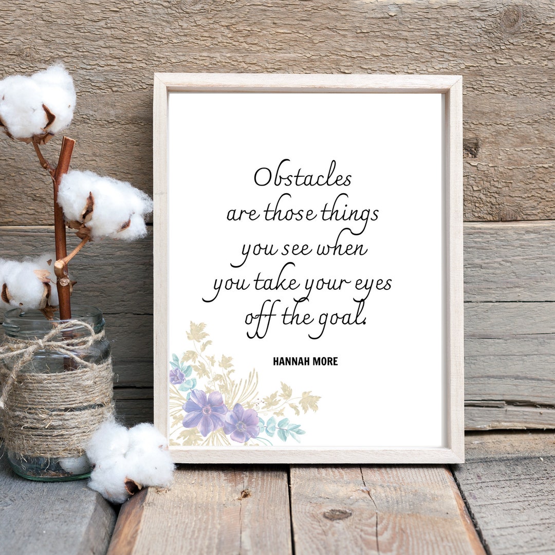 Inspiring Quote Art Floral Wall Art Quote Printable Minimalist Quote Print Art INSTANT Download