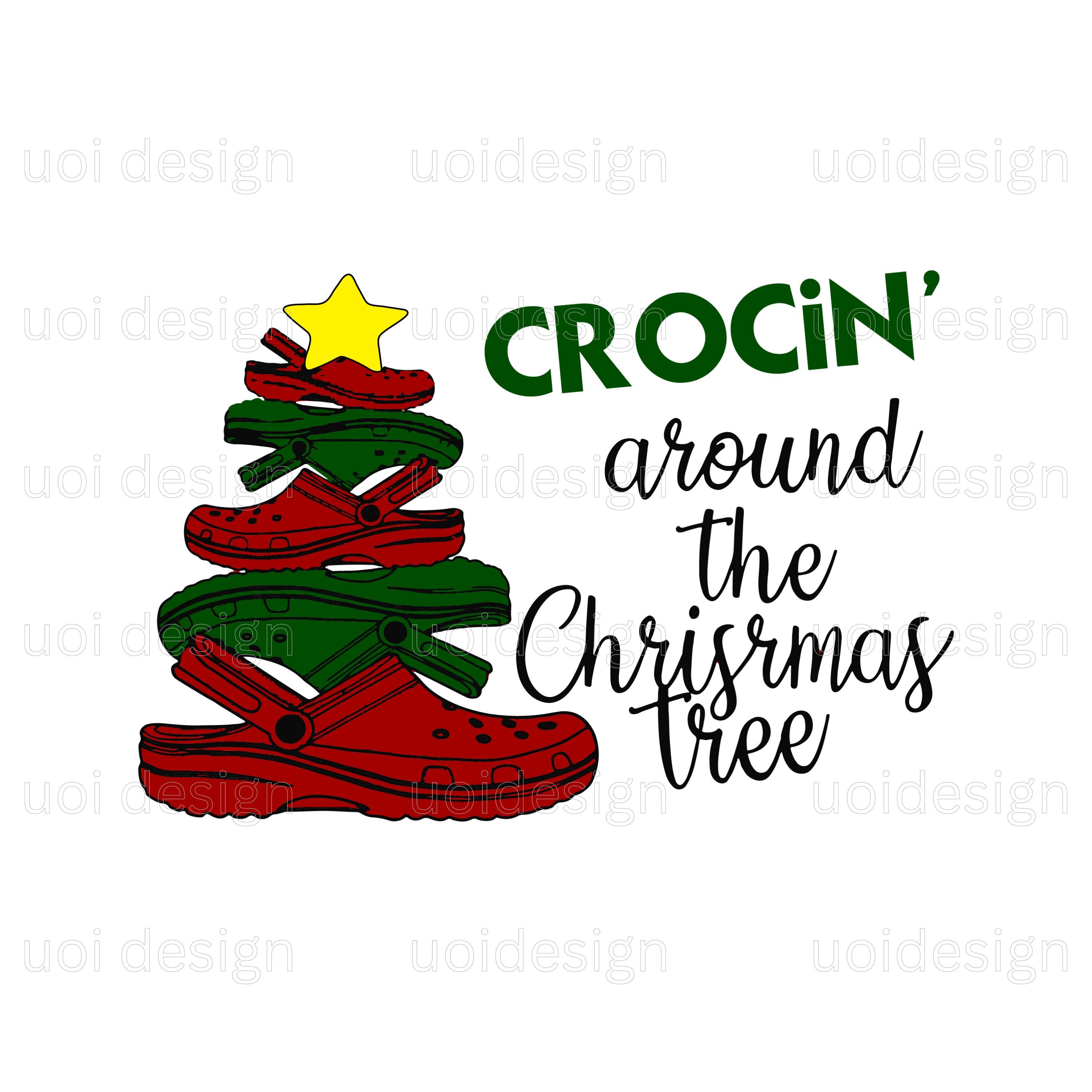 Crocin Around the Christmas Tree Svg Merry Christmas Svg Png Etsy