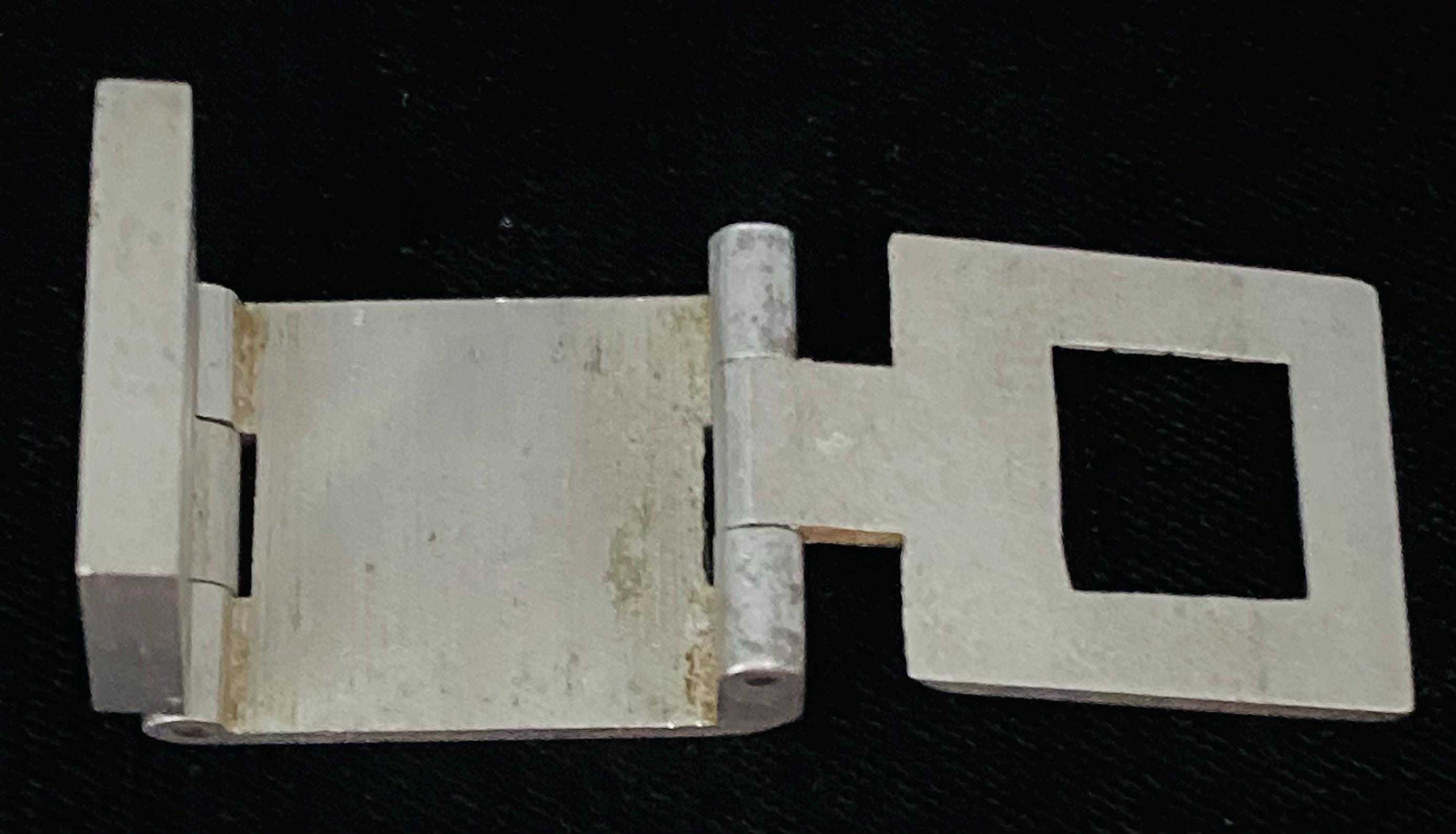 Vintage Aluminium Linen Prover, Stamp, Map, Artwork Folding Pocket ...