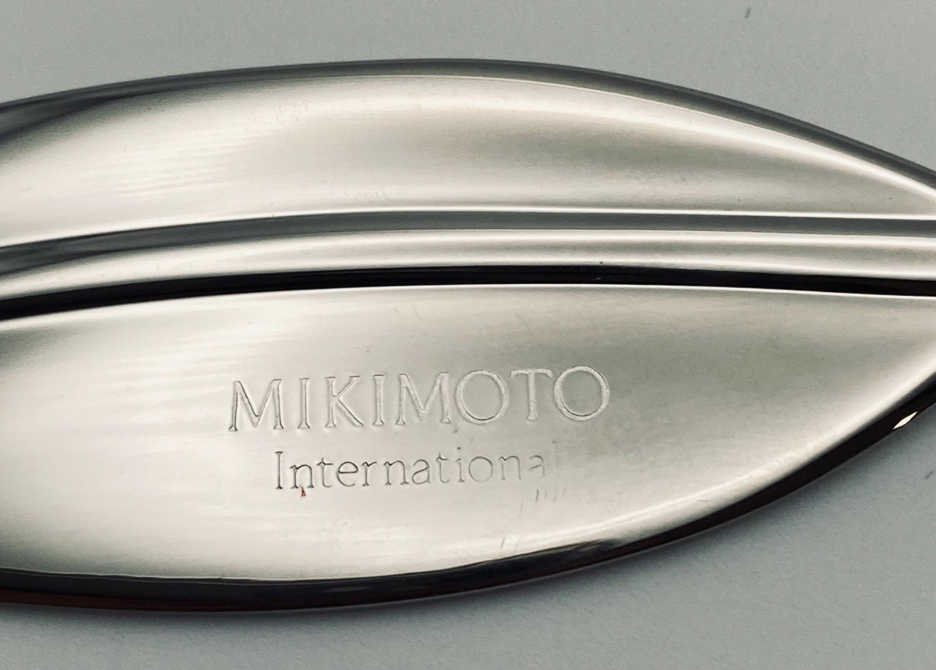 MIKIMOTO International Stainless Steel Pearl Bookmark - Etsy