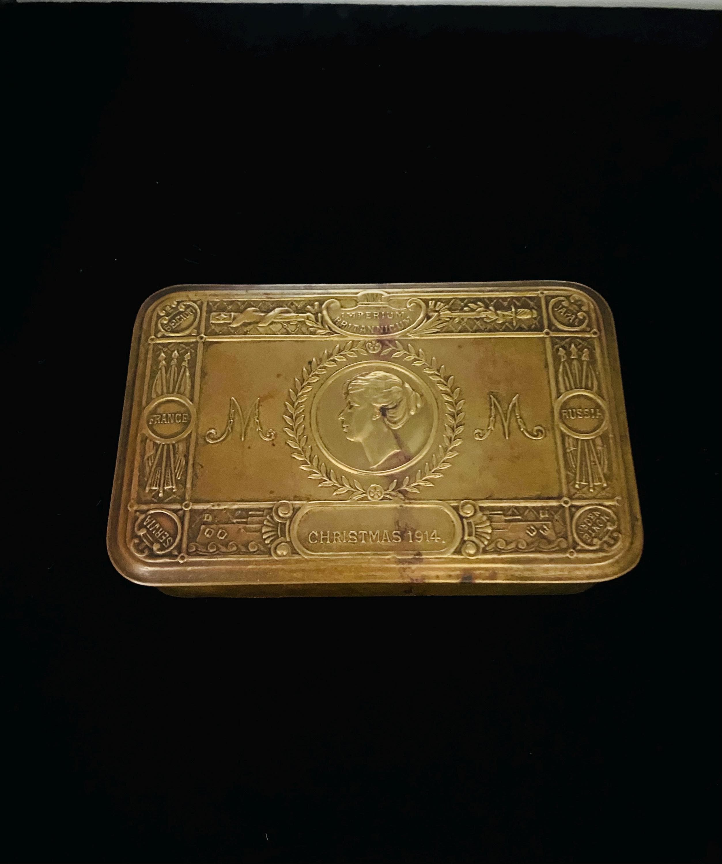 1914 christmas tin - Etsy 日本