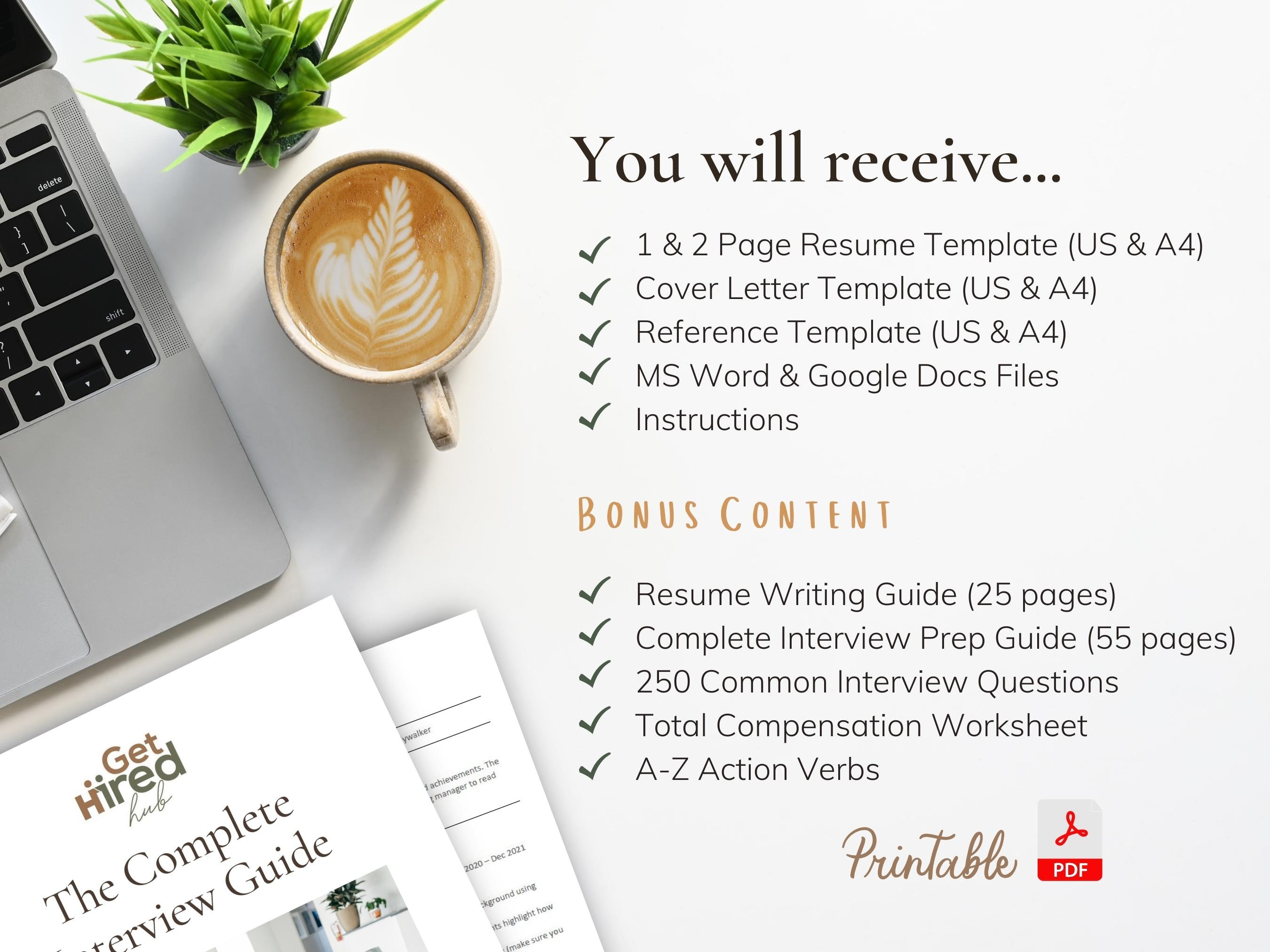 ATS Resume Template Resume Template Word Resume Template Etsy ATS Resume Template Resume Template Word Resume Template Etsy
