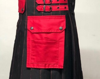 Kilt di utilità di moda fatti a mano per uomini Kilt scozzesi deluxe