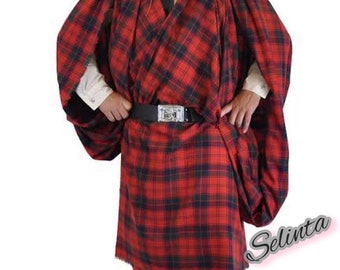 Mens Traditional Great Kilt 16th Century Vintage Scottish Tartan Great Kilts For Men Disponibile in 50 Tartan